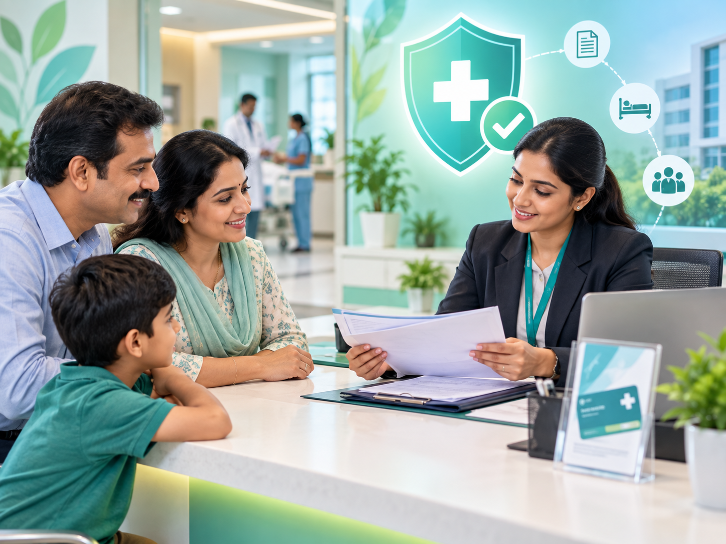 Mediclaim Facility service at Dr. Parulekar Maternity & Nursing Home