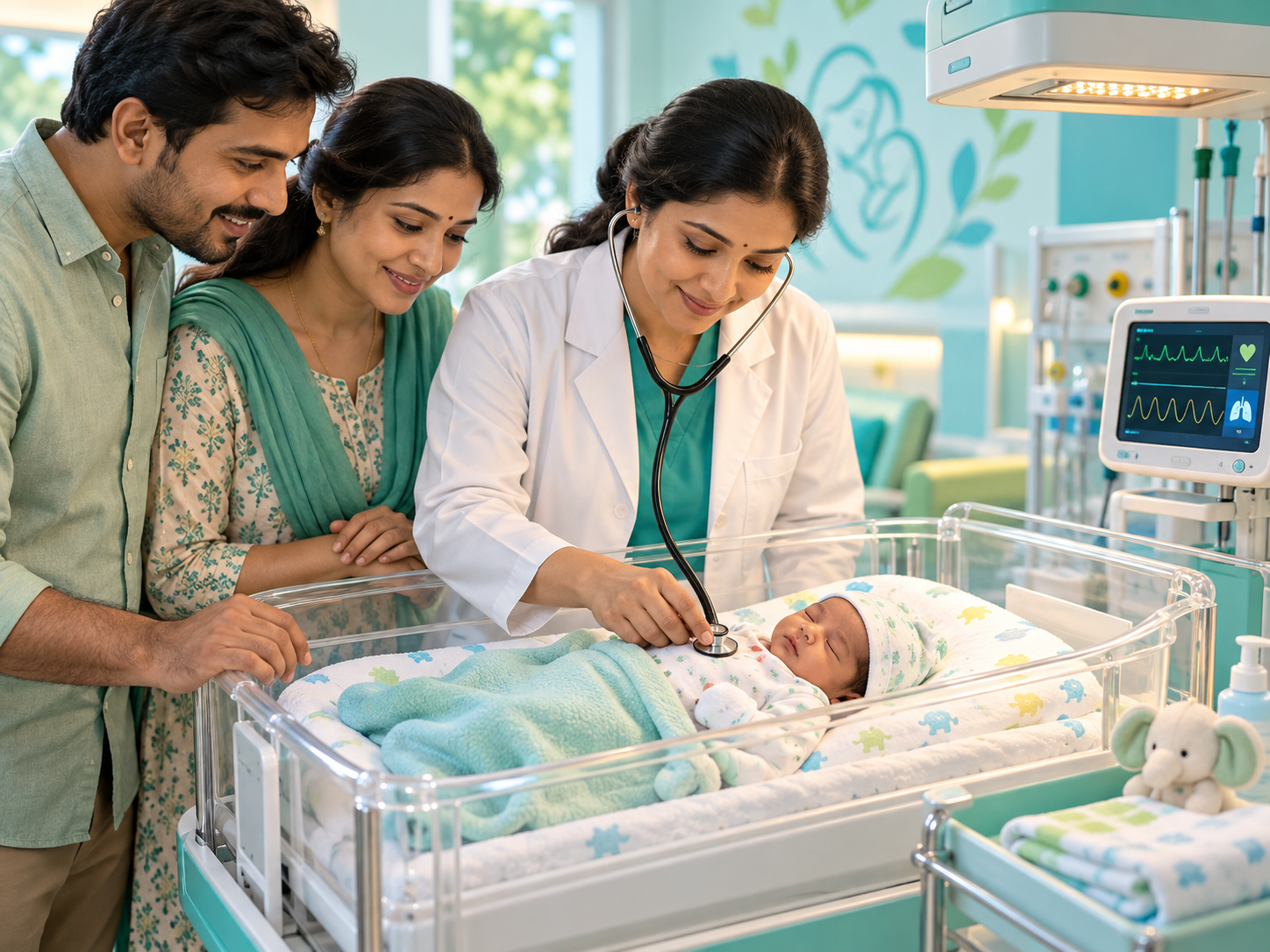 Neonatal Care service at Dr. Parulekar Maternity & Nursing Home