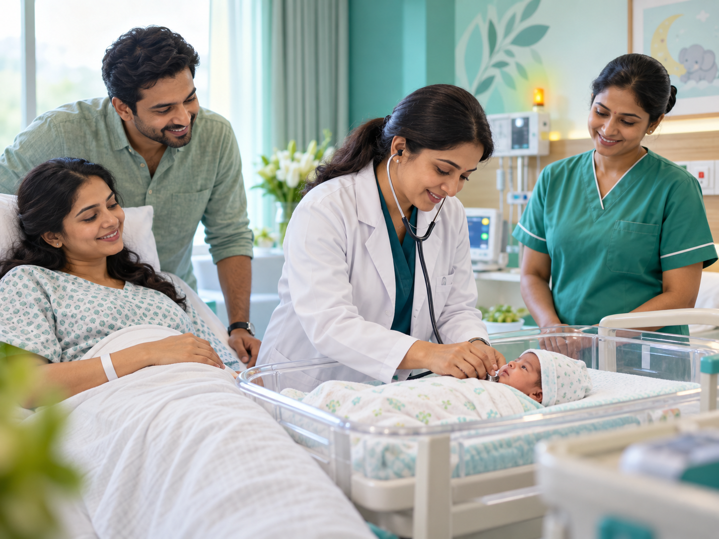 Paediatrician on Call service at Dr. Parulekar Maternity & Nursing Home
